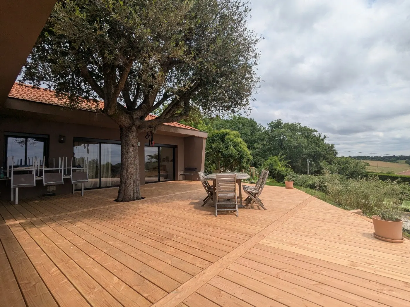 Terrasse en bois après travaux — Après